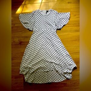 Black and White Polka Dot Dress